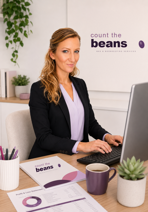 Teresa Hepburn, registered BAS agent and owner of Count The Beans